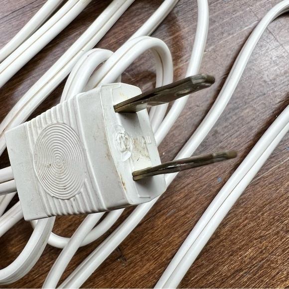 MCM Vintage Sears Roebuck Wall Mount / 2 Blades / Cord NO Mixer Harvest Yellow - Picture 13 of 13